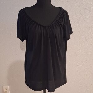 Elegant Black Women's Top